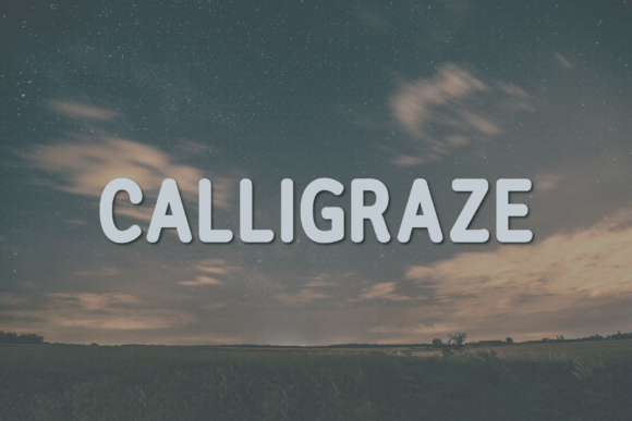 Calligraze: A Modern Typeface for Branding
