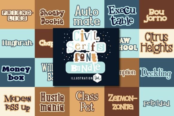 Civil Serifs: The Earthy Typeface for Bold Branding