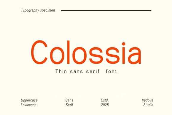 Colossia Typeface: A Designer’s Guide to Clean Branding