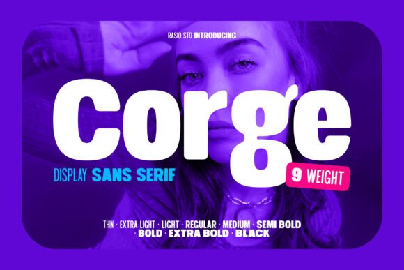 Corge Typeface Review for Web Designers