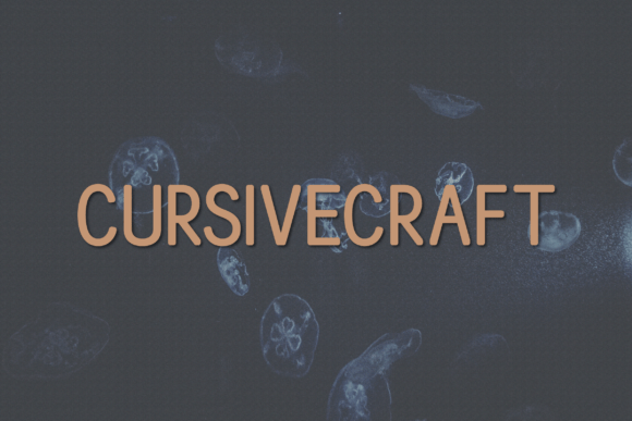 Cursivecraft: A Modern Sans Serif Typeface for Editorial Design