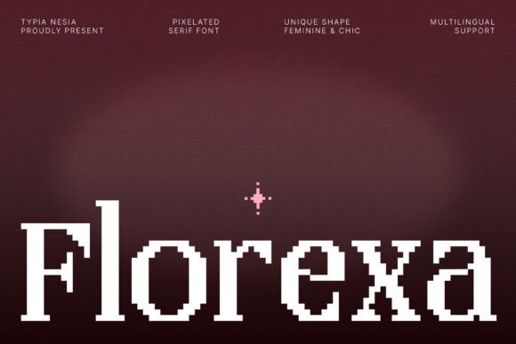 Florexa: A Modern Serif Font for Digital Luxury