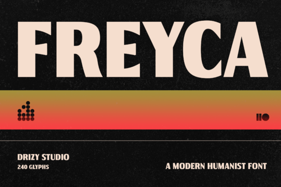 Freyca: A Modern Humanist Typeface for Clear Campaigns