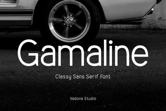 Gamaline: A Refined Sans Serif Typeface for Modern Editorial Design