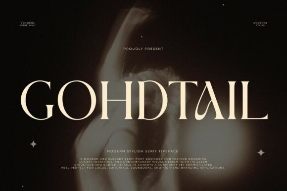 Gohdtail Typeface Review: A Chic Serif for Modern Brands