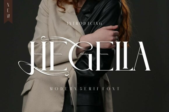 Hegelia Typeface: Elevating Brand Identity with Modern Serif Fonts