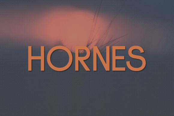 Hornes Font: The Perfect Sans Serif for Crafters
