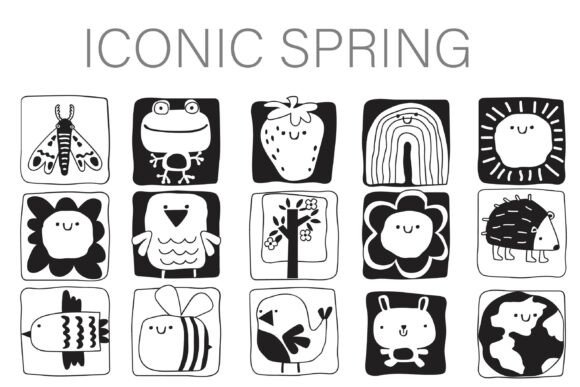 Iconic Spring Dingbats Font for Campaigns