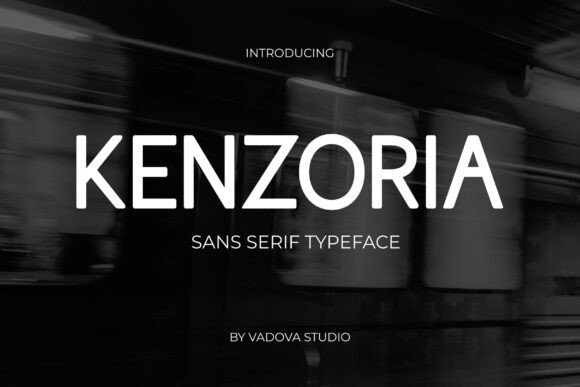 Kenzoria: A Modern Sans Serif Font for Web Design
