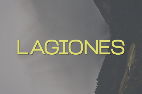 Lagiones: A Modern Sans Serif Typeface for Clean Branding