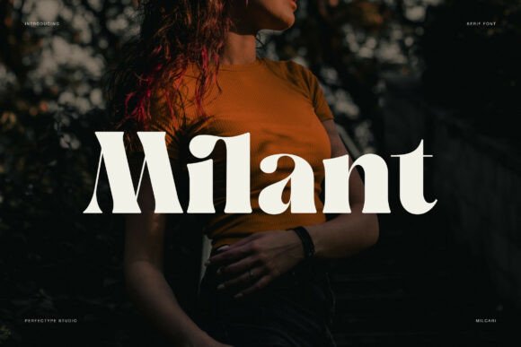 Milant: The Serif Font for Confident Branding