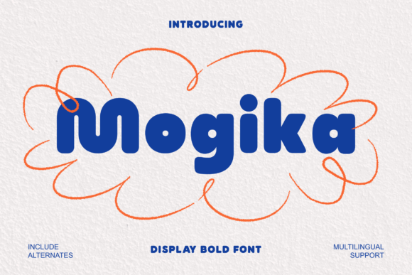 Mogika: A Bold Display Font for Modern Editorial Design