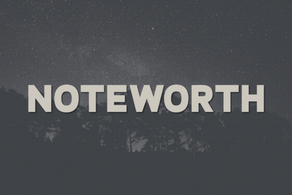 Noteworth: A Modern Sans Serif Font for Branding