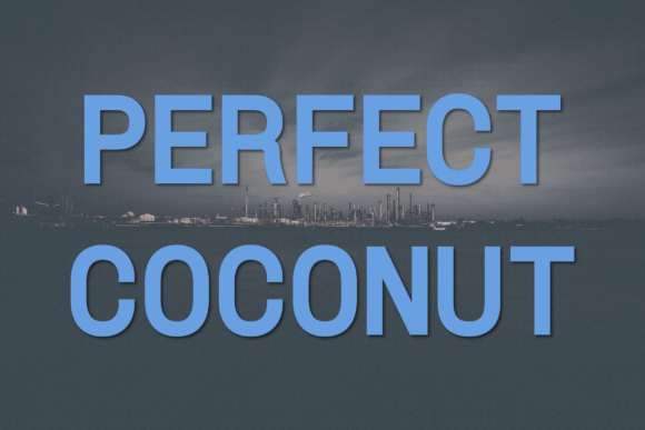 Perfect Coconut: The Modern Sans Serif Typeface for Clear Campaigns