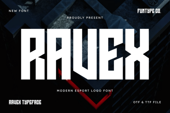 Ravex: A Bold Sans Serif Font for Makers