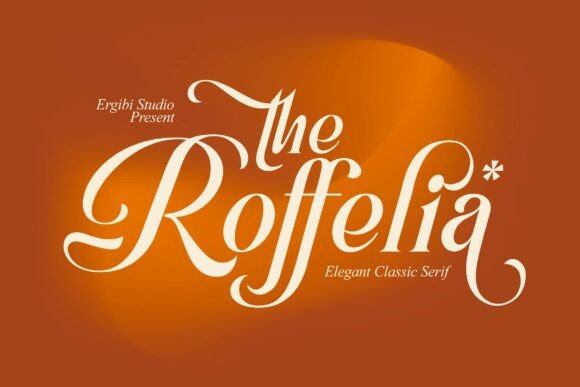 Roffelia: A Timeless Serif Typeface for Elegant Editorial Design