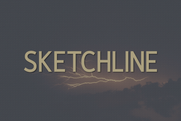Sketchline: A Refined Sans Serif Typeface for Modern Editorial Design