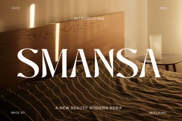 Smansa: A Modern Serif Font for Makers
