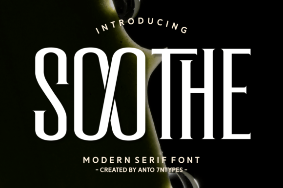 Soothe Font: Elevating Web Design with Serif Elegance