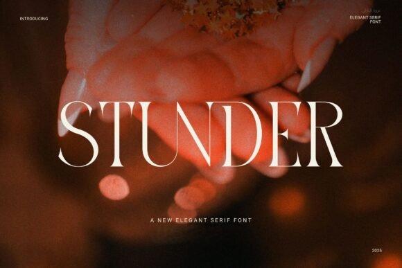 Stunder: A Serif Font for Makers