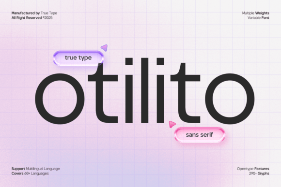 TRT Otilito: A Modern Typeface for Small Business Branding