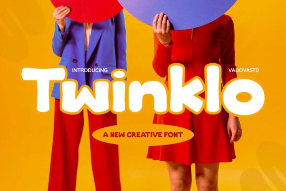 Twinklo: A Bold Display Font for Brands