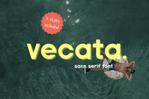 Vecata: The Modern Typeface for Clear Campaigns